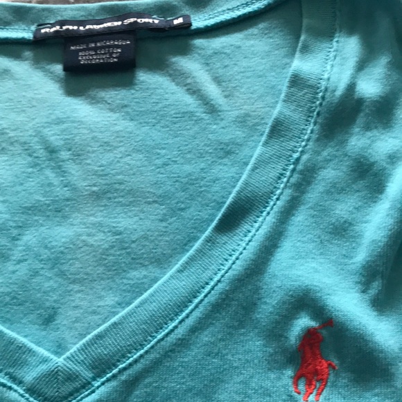 Used Ralph Lauren V neck shirt - Picture 3 of 3